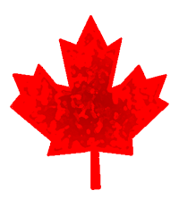 red maple leaf graphic